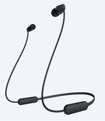 SONY WI-C200/B WIRELESS IN-EAR HEADSET/HEADPHONES WITH MIC FOR PHONE CAL SONY WI-C200/B WIRELESS IN-EAR HEADSET/HEADPHONES WITH MIC FOR PHONE CAL